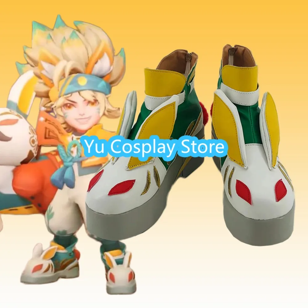 

Yu Cosplay Store Honor Of Kings Shen Mengxi Mid-Autumn Festival Cosplay Shoes Anime Cosplay Shoes Boots Halloween Costumes Props