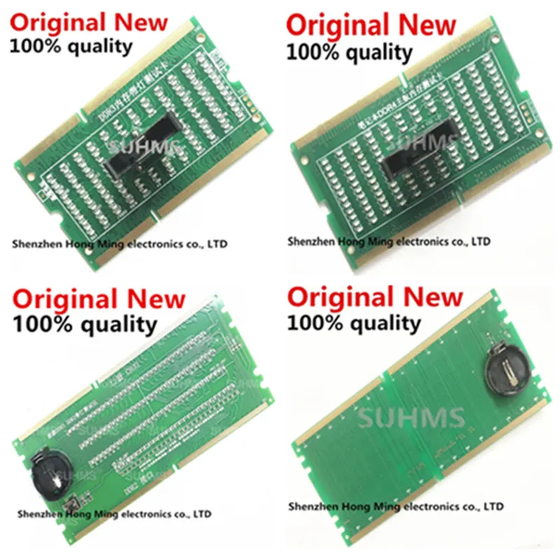 Gniazdo pamięci DDR2 DDR3 DDR4 DDR5 Analizator diagnostyczny Karta testowa SDRAM SO-DIMM Pin Out Karta testera LED notebooka