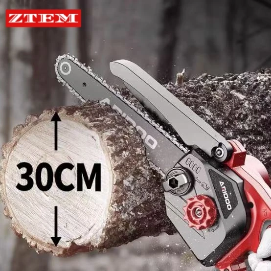 

Портативная электрическая бензопила 6-8 дюймов, 1980 Вт, аккумуляторная цепная пила, многофункциональный станок для лесозаготовок по дереву, режущий станок, наборы электроинструментов