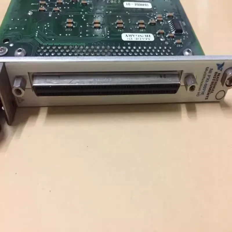 2026 American NI PXI-6071E 12-bit 64-channel Analog Input Multi-function Acquisition Card, Can Be Invoiced