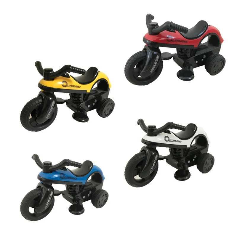 Boy Motorcycle Model Toy Pull Back Car Bicycle Mini Car With Big Tire Wheel Model Children's Educational Toys Toy Christmas Gift