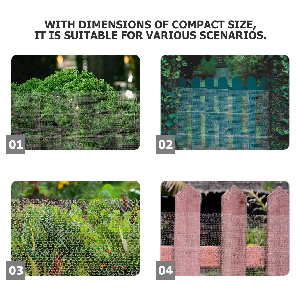 

1 Roll Snail Stopper Copper Mesh Garden Slug Prevention Durable Knitted Wire Blocker For Weep Holes Plant Protectors Mesh