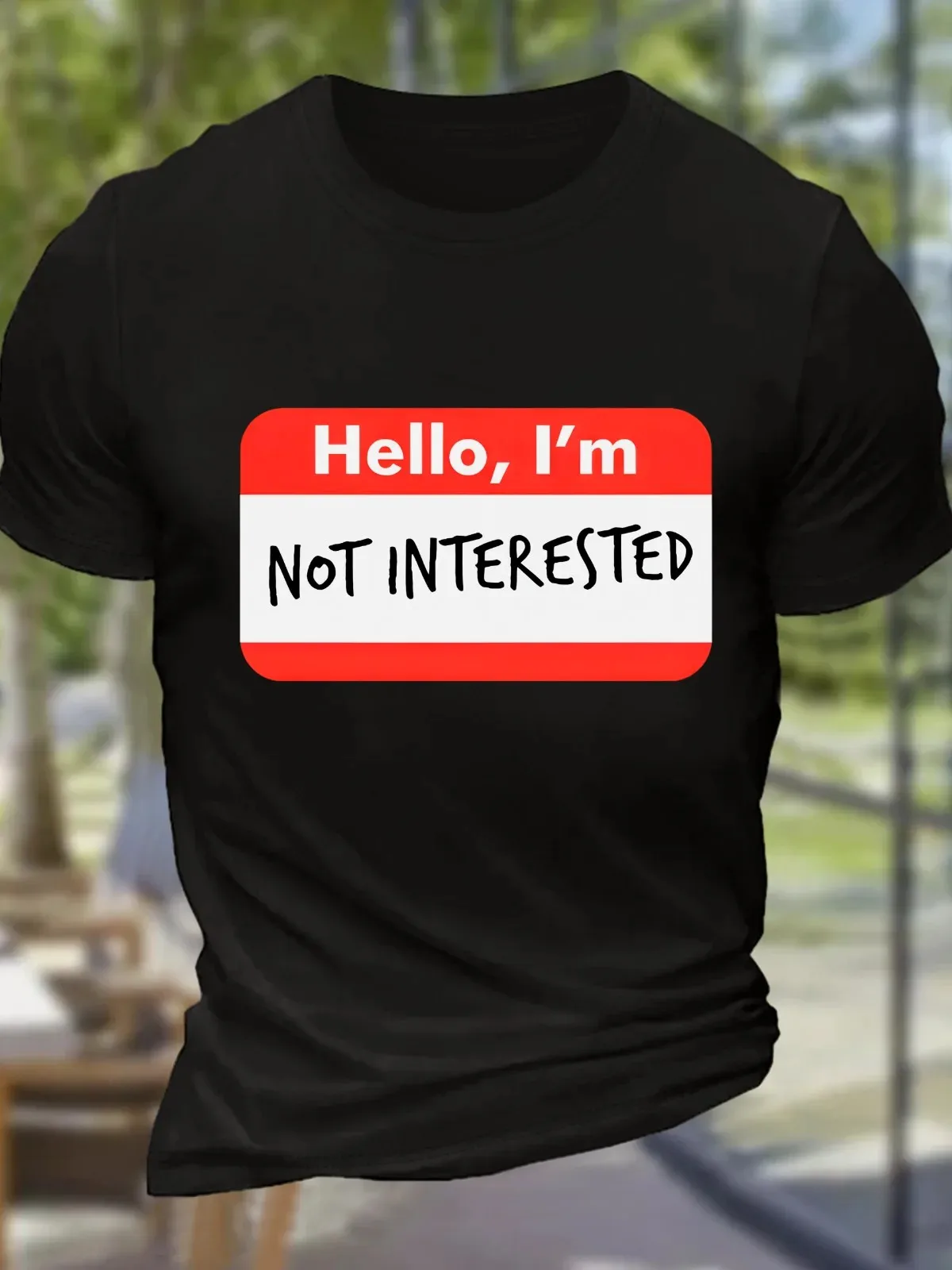 Hello I'm Stressed Cotton T-Shirt