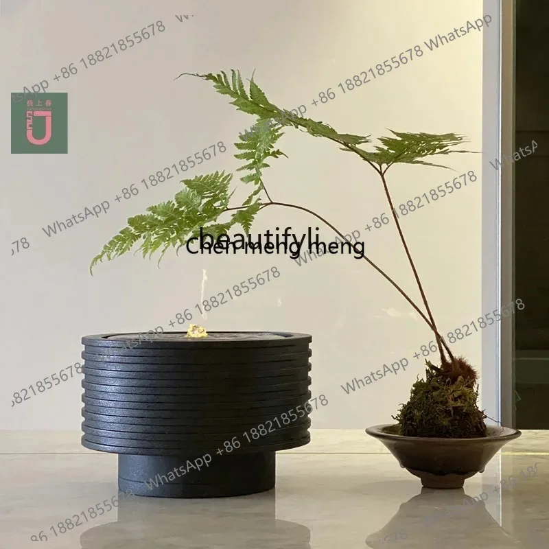 

ss26 Flowing water ornament office desktop simple decoration gathering wealth living room entrance home water feature