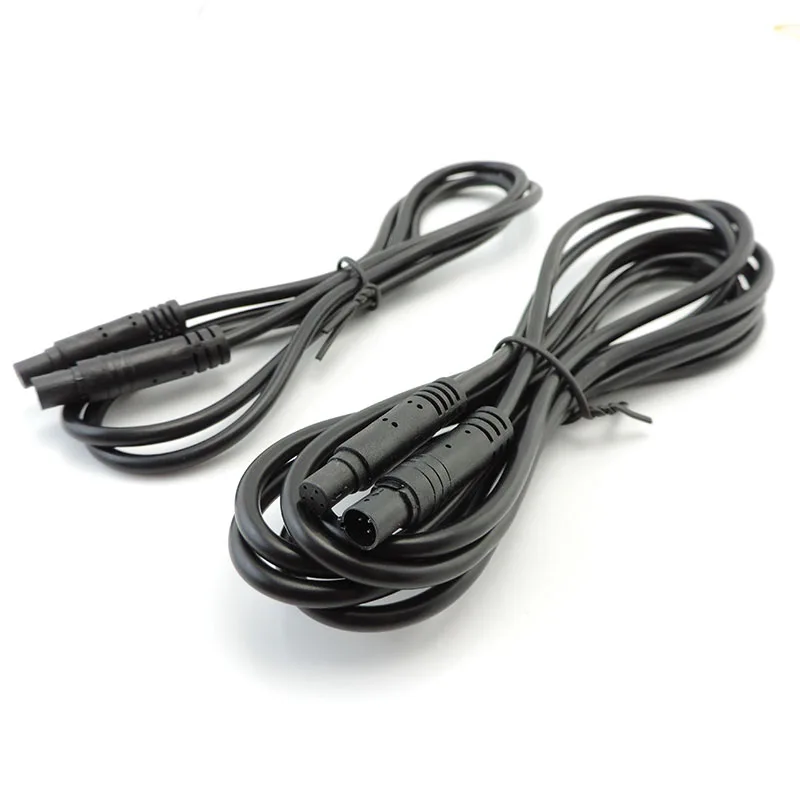 4/5/6/8pin core Car DVR Camera Extension Male to Female Cord connector power Cables HD Monitor Vehicle Rear View Camera Wire