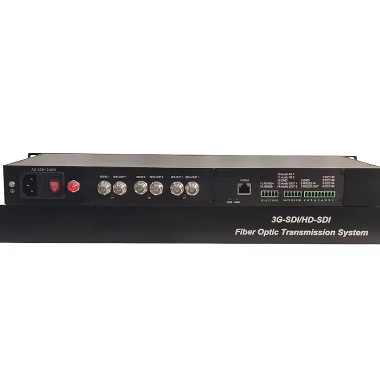 

In stock SDI Video Over Optical Fiber Converter Extender Compatible with 3G/HD/SD-SDI Video