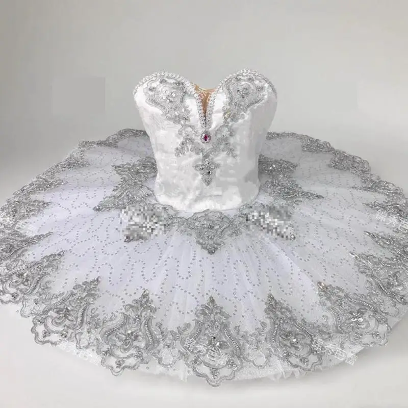 

New Girls' Ballet Dance Dress Adult And Children's Professional Ballet Performance Costume Swan Lake Tutu Dress Adults Women