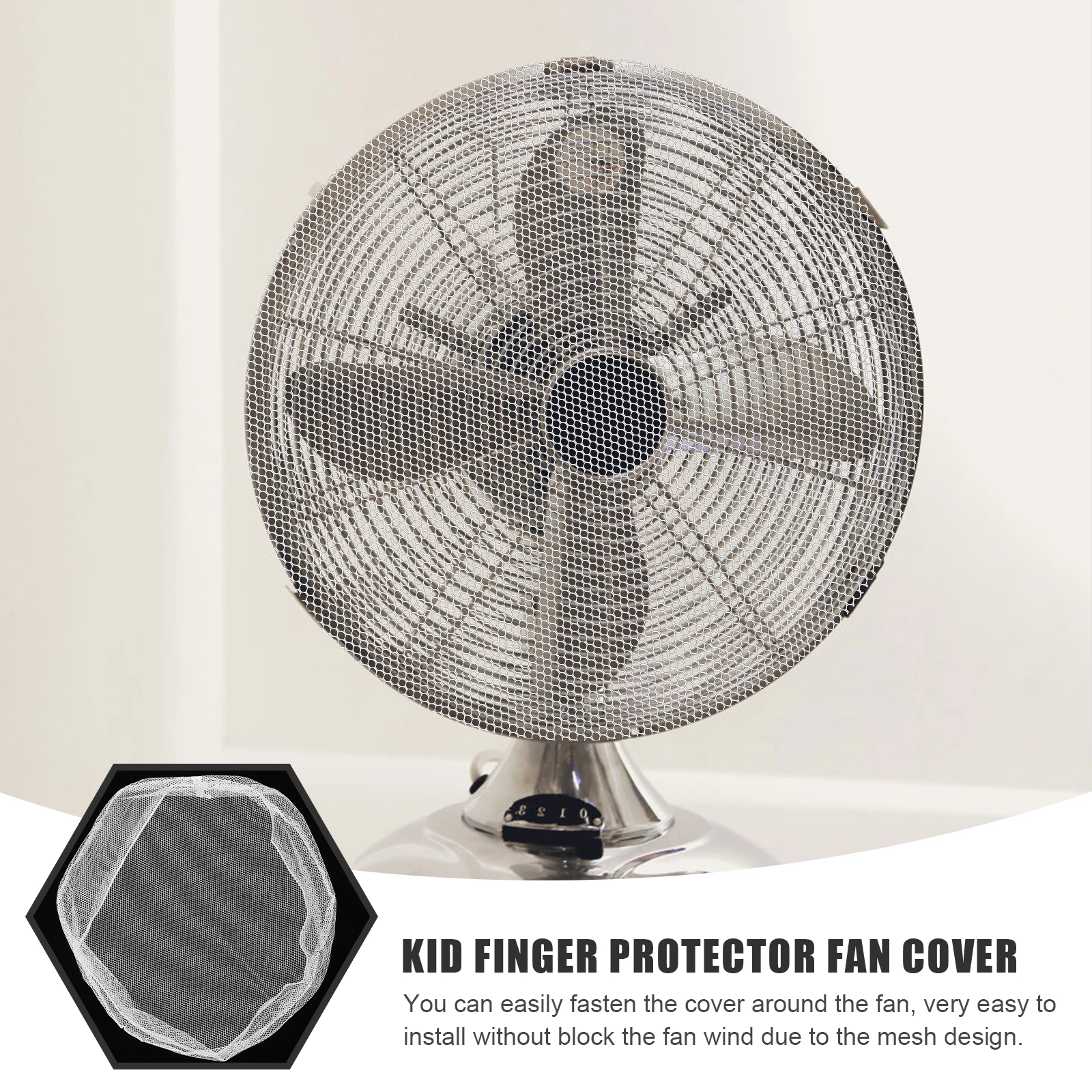 

Electric Fan Guard Protective Cover Water Proof for Kids Safety Protector Floor