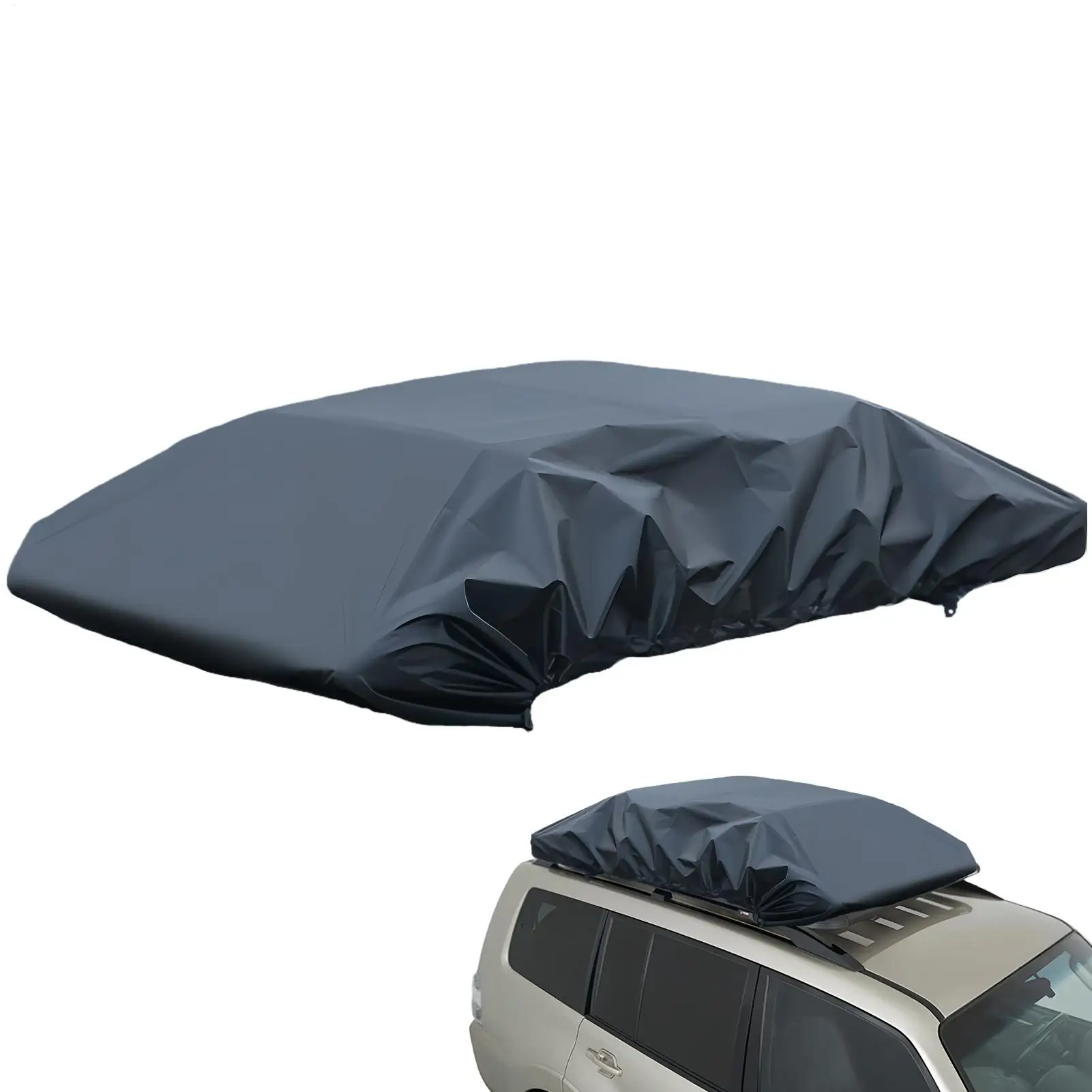

Car Roof Rack Rain Cover Waterproof Luggage Cover Protector Vehicle Luggage Protector For Camping Travel Vehicle Automotive Car