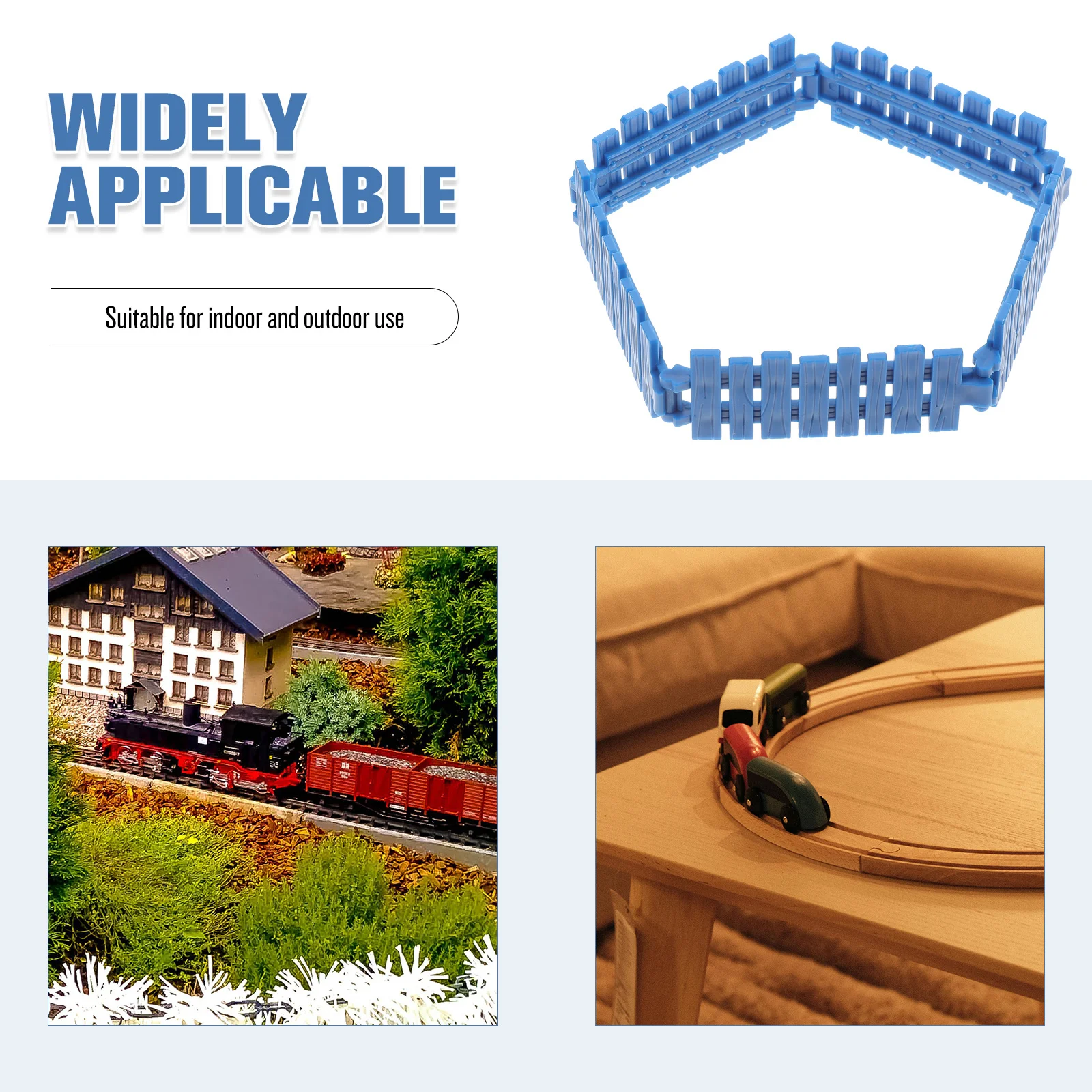 5 stücke Miniatur Picket Zaun Für Diy Diorama Fee Garten Zubehör Bonsai Zäune Grenze Kunststoff Garten Zaun Dekor