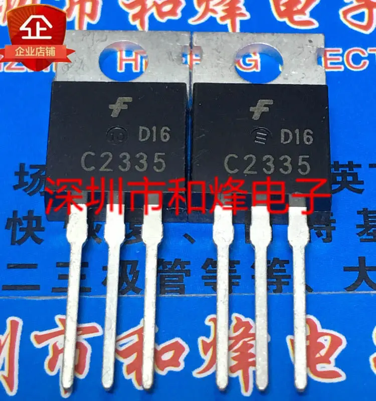 20 PEÇAS/LOTE C2335 2SC2335 TO-220 MOSA - Ficha Técnica - Componente Eletrônico para Uso Profissional