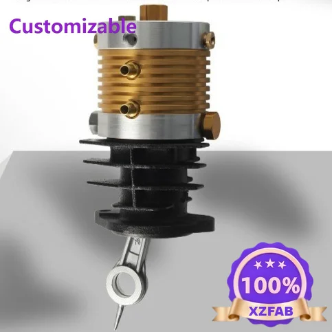 Factory Direct 2026 30MPa 4500PSI Single Cylinder  Air  Head Universal Pneumatic Pump Maintenance Spare Parts For High Pressure
