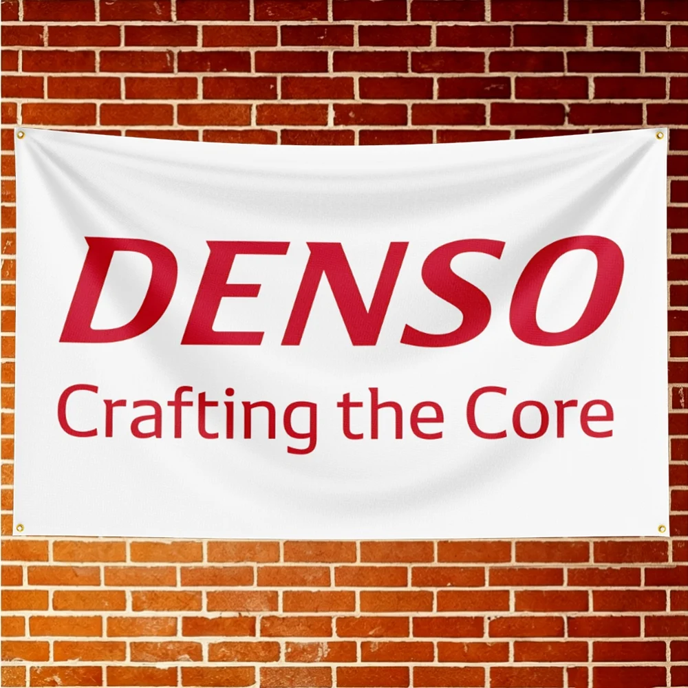 Custom Denso Spark Plugs Flag Premium Soft Banner Wall Hanging Tapestry For In&Outdoor Holiday Celebration Themed Event Home Dec