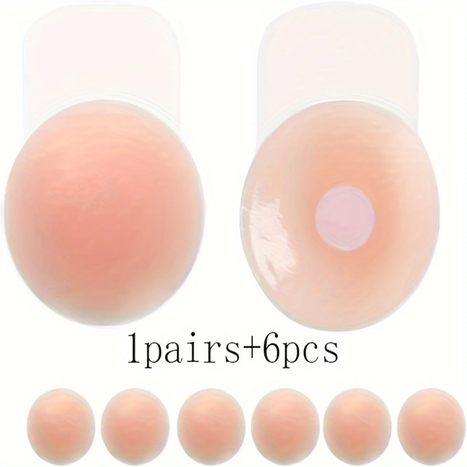 

Reusable Lifting Nipple Covers, Strapless Self-adhesive Breast Pasties, Women's Lingerie & Underwear Accessories