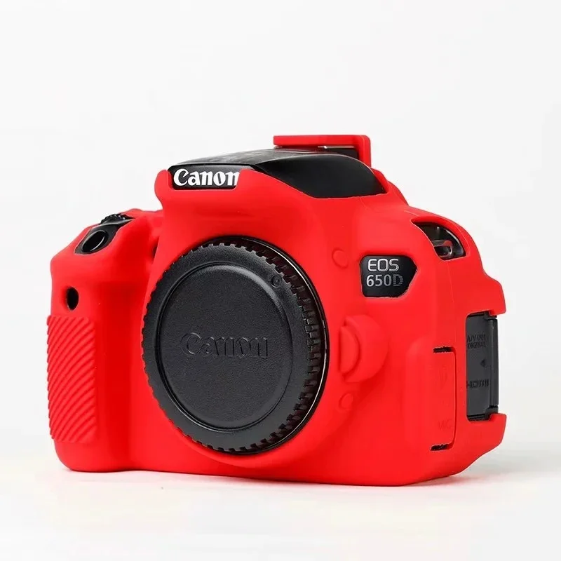 Funda de silicona suave para cámara Canon EOS 600D 700D 650D, bolsa para cámara Canon EOS 700D, cuerpo de cámara de goma