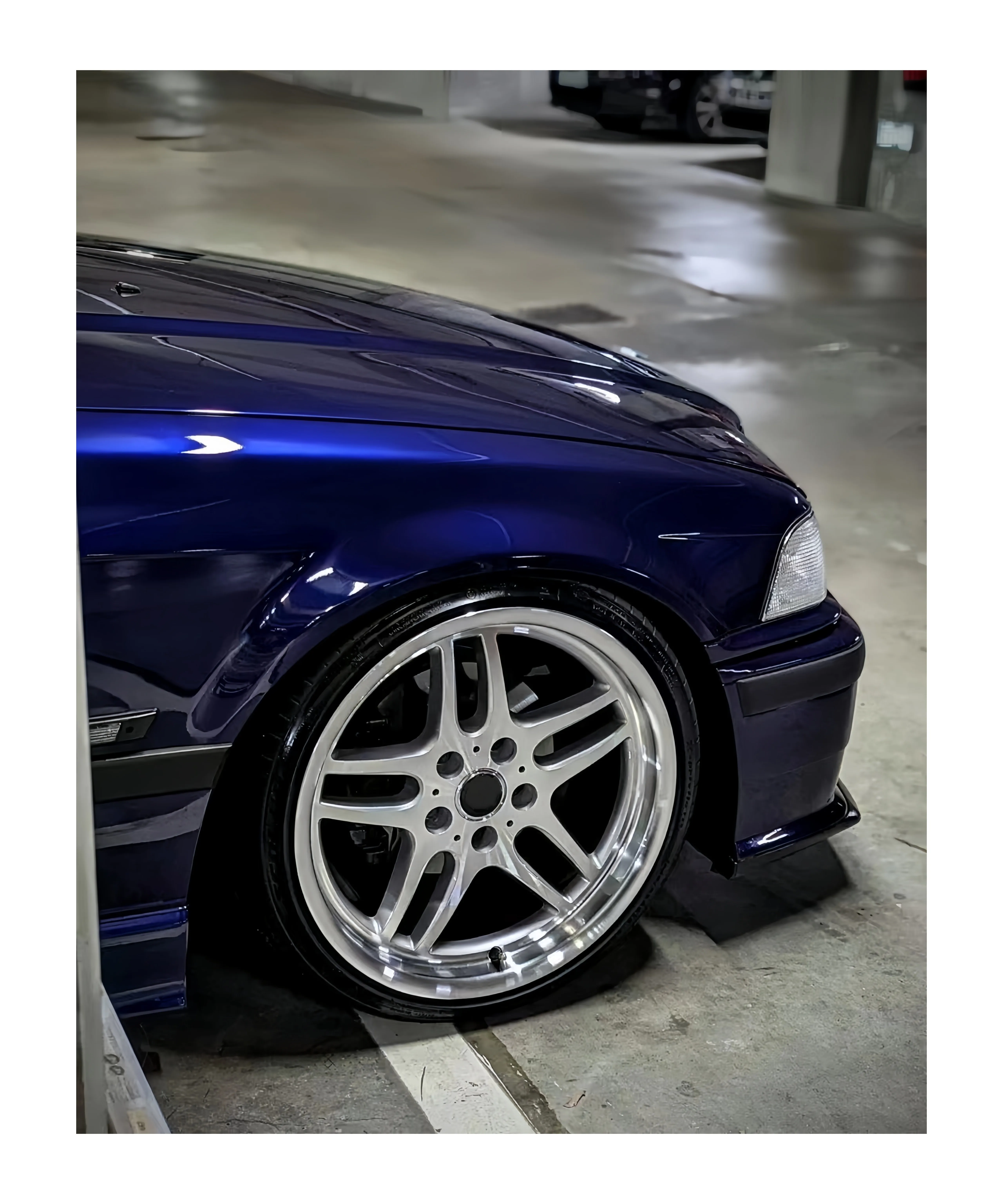RC Cast Hot Sale for BMW E90 E46 E60 E36 F30 E39 Cast 5x120 Silver 17 18 19 Inch Rims Style 37 Alloy Passenger Car Wheels