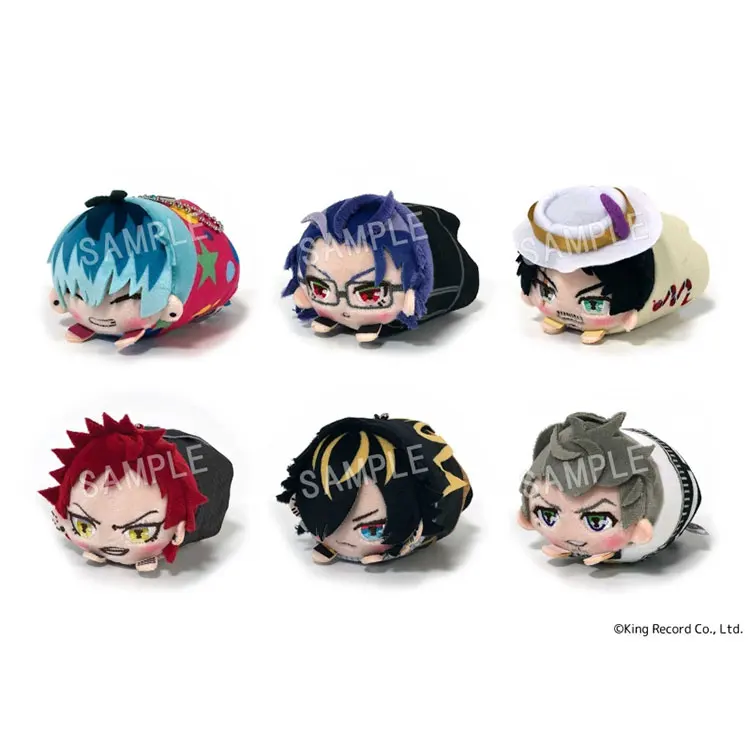 8cm Cotton Plush Doll Anime Hypnosis Mic: Division Rap Battle Ramuda Doppo Gentarou Jinguuji Cute Stuffed Blind Box Doll Gifts