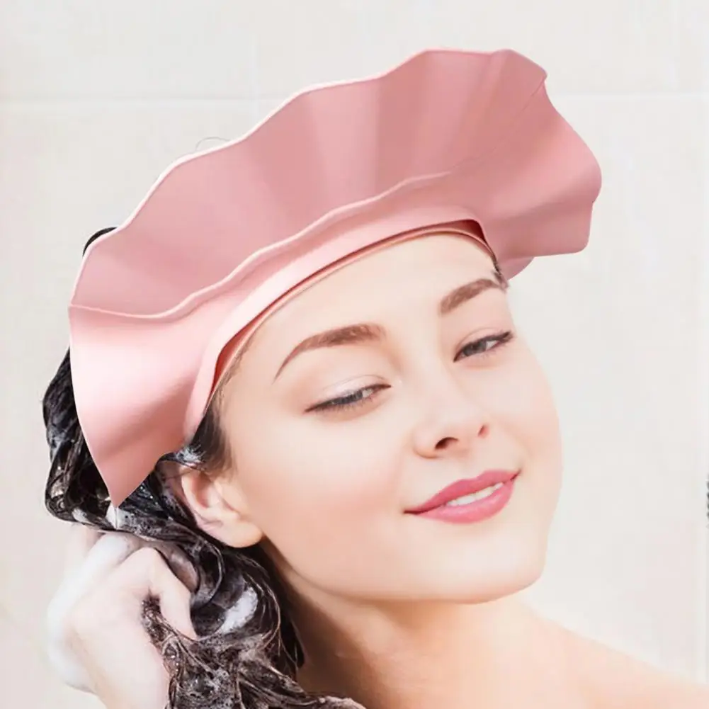 Gorro de champú ajustable, cómoda visera de champú para bebés, gorro de ducha de bebé ajustable para un baño seguro, suave sin Bpa para la cabeza