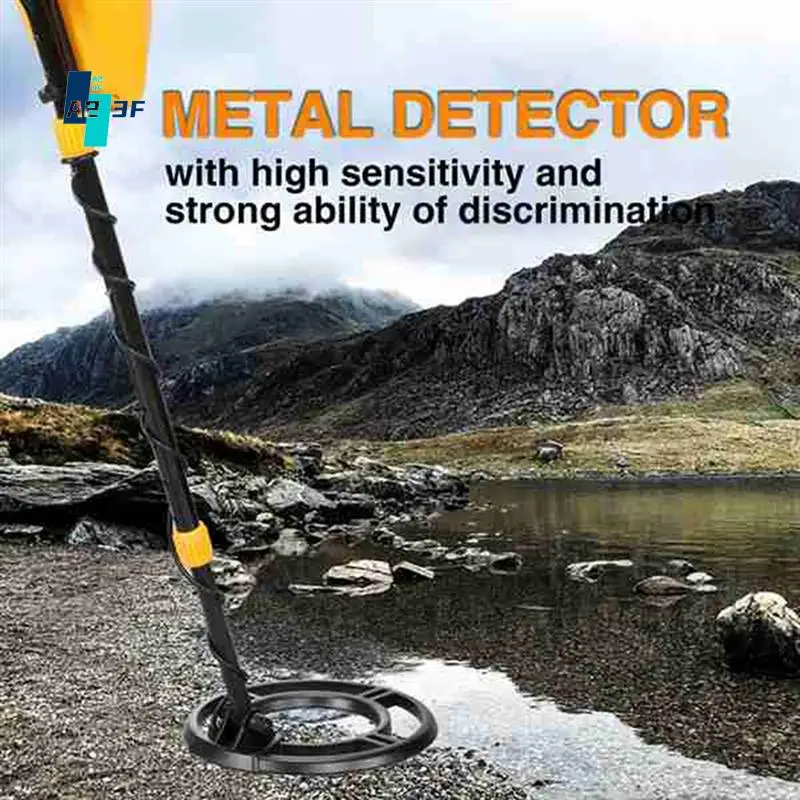 A23F-MD930 LCD Metal  Installation High Sensitivity Accuracy Metal Detecting Tool Treasure Underground Gold Finder