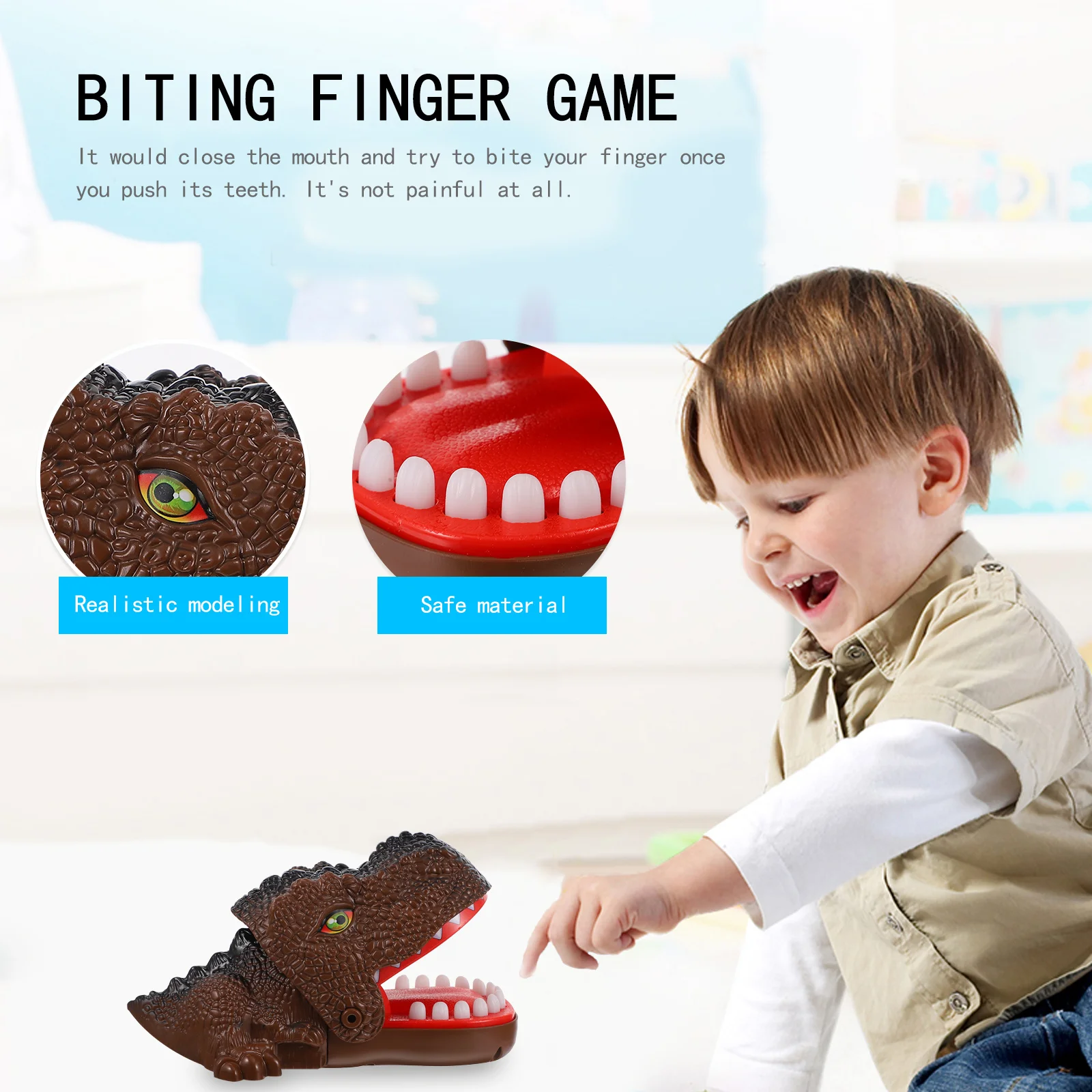 

Забавная резиновая игрушка на палец для детей и взрослых, облегчение тревоги, наполнитель для вечеринки-компаньона перед сном