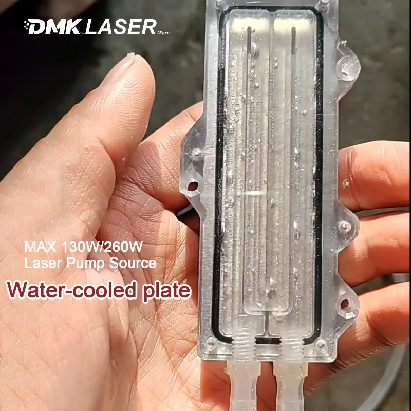 MAX 130W 260W Laser Pump Source Water-cooled Plate Diode Cooling Device Module 4mm Pipe Interface Condenser Heat Dissipation