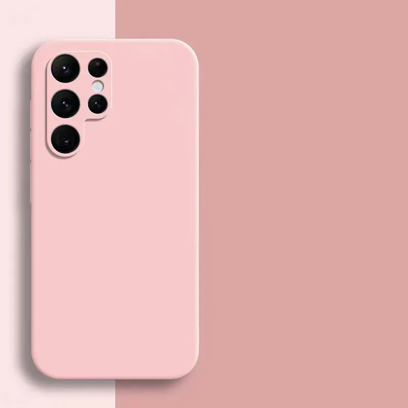 Quadratische Flüssigsilikon-Schutzhülle für Samsung Galaxy S26 Ultra S21 S22 S23 S24 S25 S26 FE S 26 Plus Ultra Bumper Cover – Detail 11