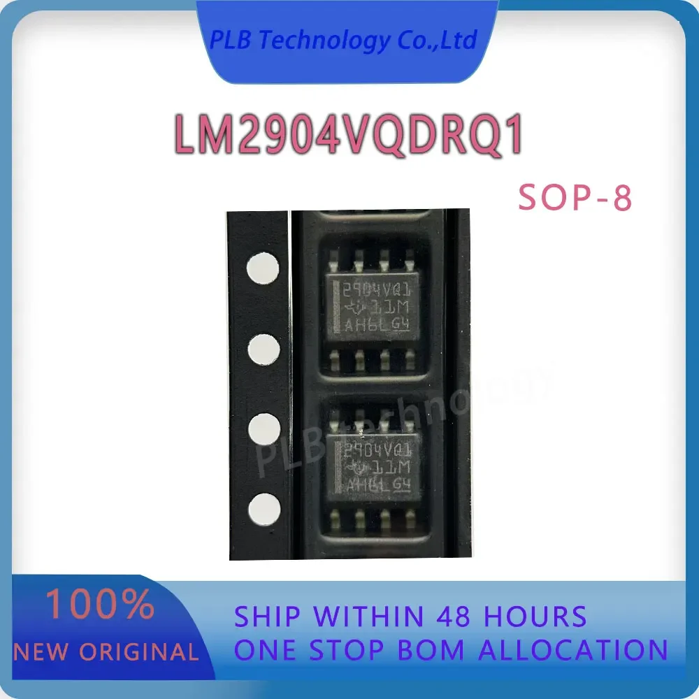 LM2904 Integrated Circuit LM2904VQDRQ1 New Original LM2904-Q1 Electronic 26V 700kHz Operational Amplifiers IC SOP8