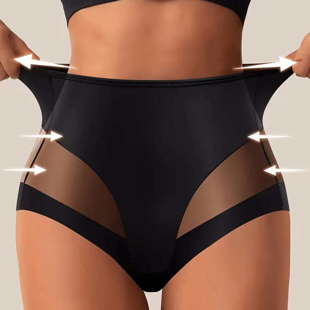 1pc High-Waist Tummy Control Shaping Pants Designed for Women Seeking Perfect Curves,Strong Waist Reduction And Flat Tummy