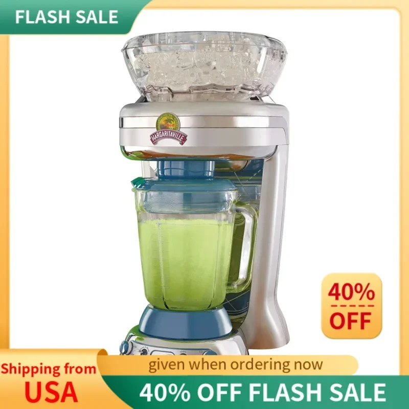 QWMargaritaville Key West Frozen Concoction Maker с банкой Easy Pour и резервуаром для льда XL, зеленый