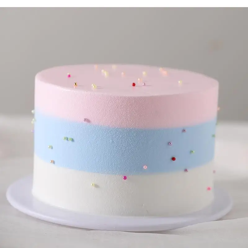 

Simulation Cake Model, Embryo Birthday Cake, Plastic Mold, Window Display Sample, Decorating Tools , 6/8/10 Inch