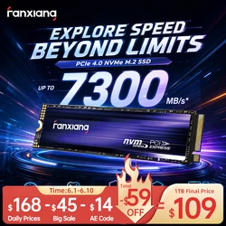 Fanxiang S500Pro/S880 M.2 SSD 3500 МБ/7300 МБ/с 512 ГБ 1 ТБ 2 ТБ 4 ТБ PCIe3.0/4.0 M.2 NVMe Внутренний твердотельный накопитель для портативных ПК