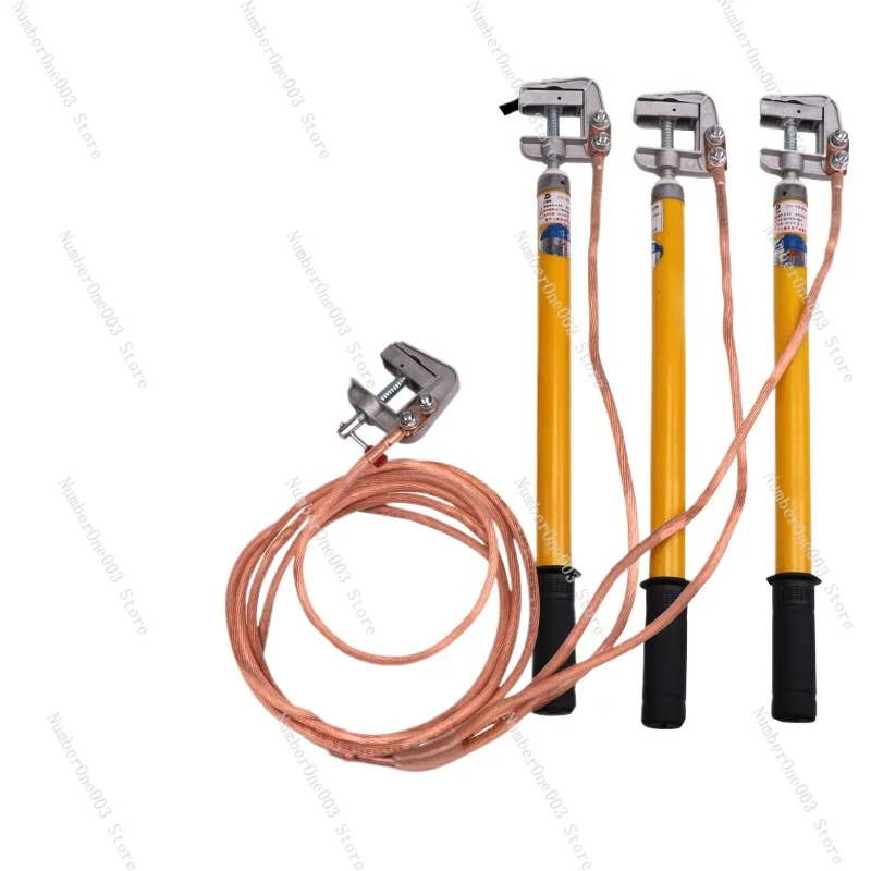 

Distribution Room 10kv High Voltage Grounding Wire Grounding Rod 25 Square Transparent Soft Copper Wire Distribution Room