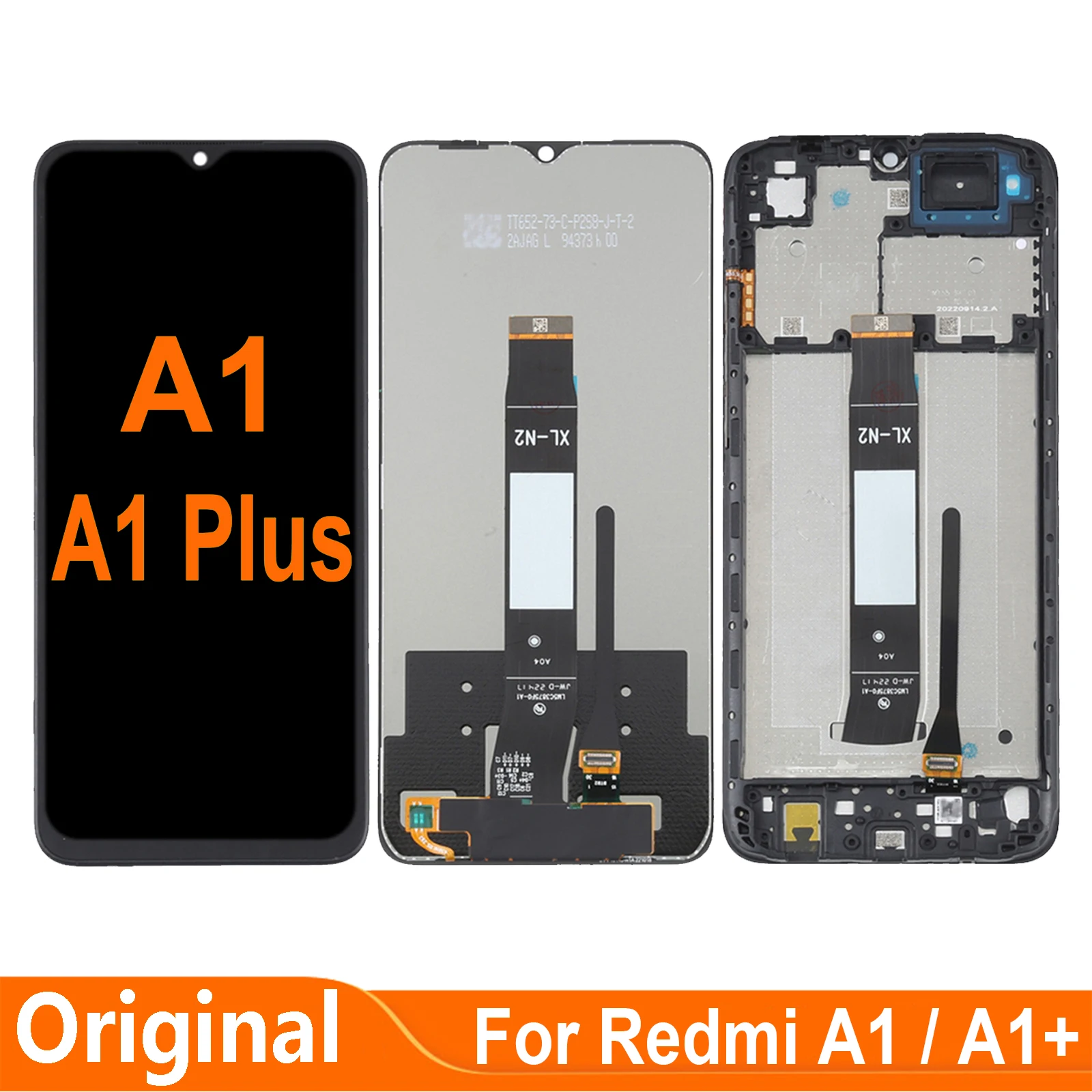 

Original 6.52'' For Xiaomi Redmi A1+ A1 Plus 220733SFG 220733SI 220733SL 220743FI LCD Display Touch Screen Digitizer Assembly