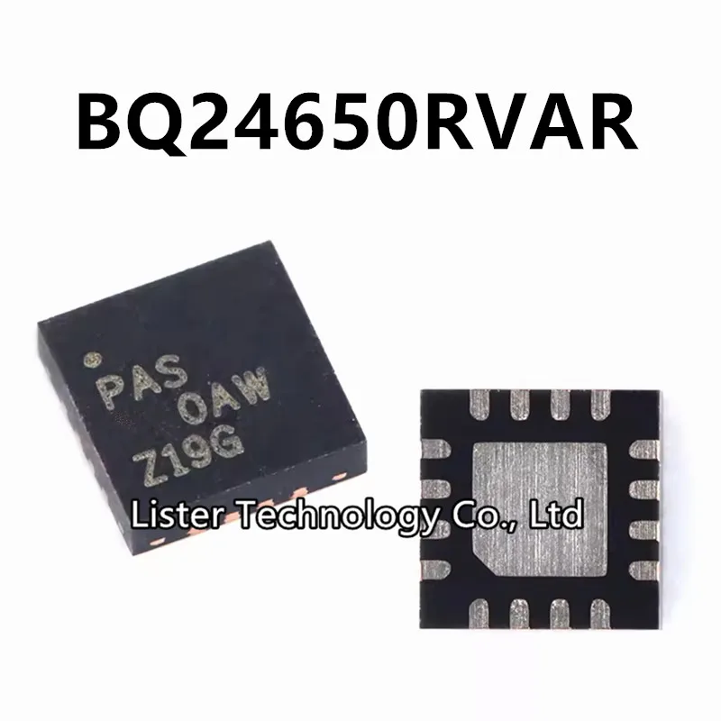 

5~20PCS/Lot New BQ24650RVAR VQFN-16 Marking: PAS BQ24650 BQ24650R BQ24650RV BQ24650RVA QFN16 SMD