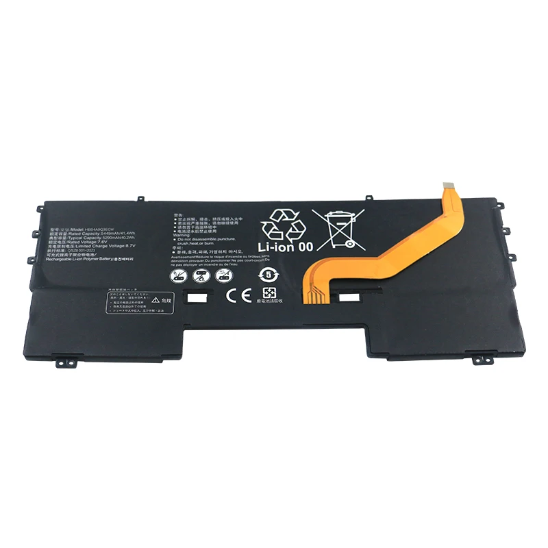 Imagem -03 - Shuozb Bateria do Portátil para Huawei Hb54a9q3ecw Matebook x Wt-w19 Wt-w09 1icp3 63 1252 1icp6 40 69 7.6v 58.4wh