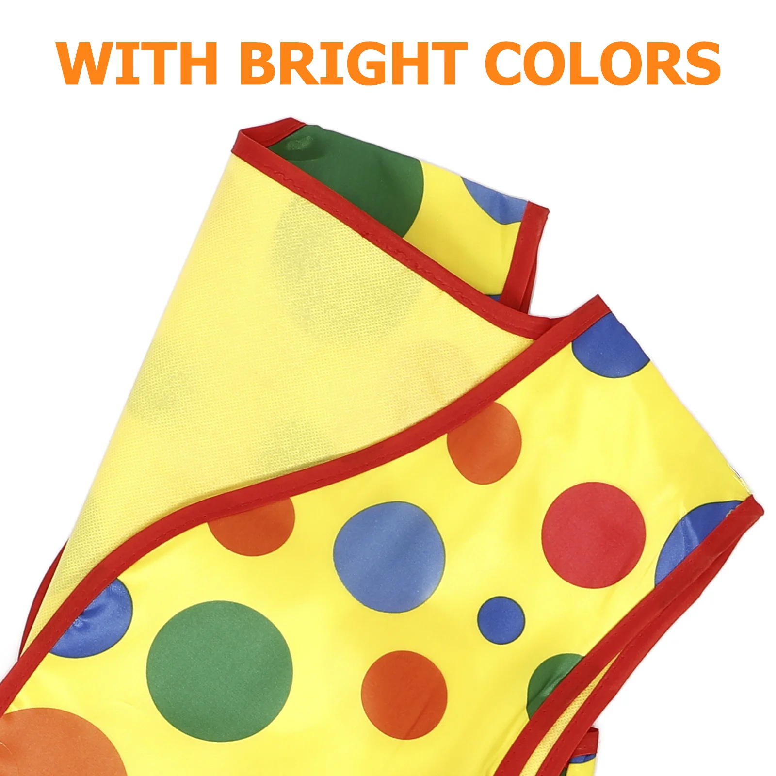 

1Set Clown Costume Set Stylish Cosplay Clown Nose Hat Vest Shoes Crutch Props for Halloween Carnival Stage Party