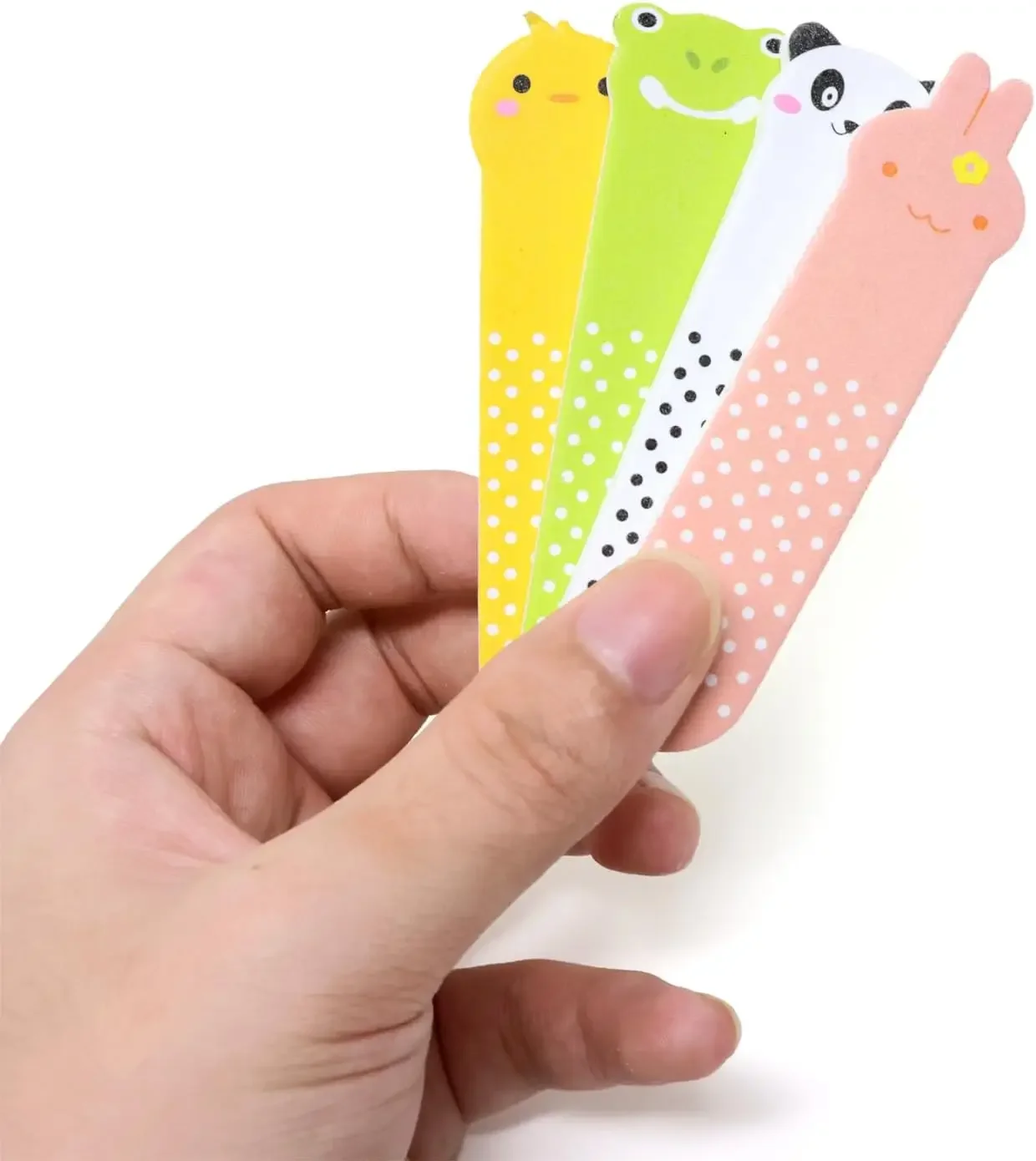 مجموعة مبرد أظافر صغيرة من مادة إي في إيه، ورق صنفرة ملون مطبوع على شكل زهرة، إزالة طلاء جل الأظافر، وإكسسوارات وأدوات العناية بالأظافر #4