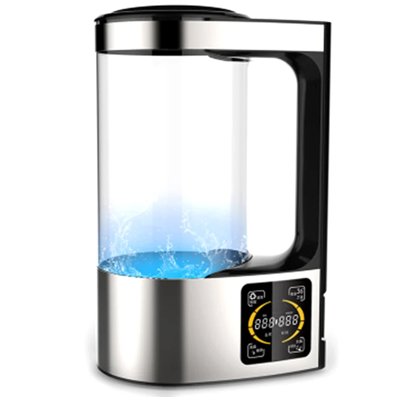 Generador de botellas de agua de hidrógeno rico de 2L, ionizador de agua alcalina, filtro de agua de hidrógeno