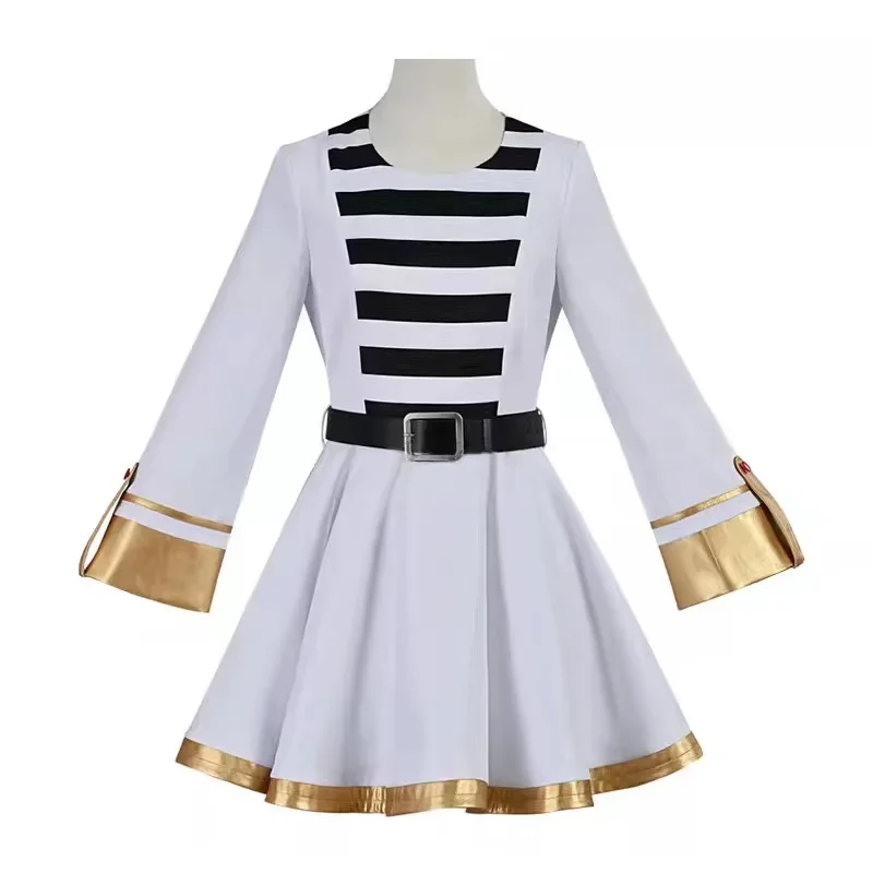 Disfraz de Cosplay Sousou No Frieren, peluca, zapatos, vestido de mago de Anime, oreja de elfo, fiesta de Halloween, Charistmas para mujeres y niñas