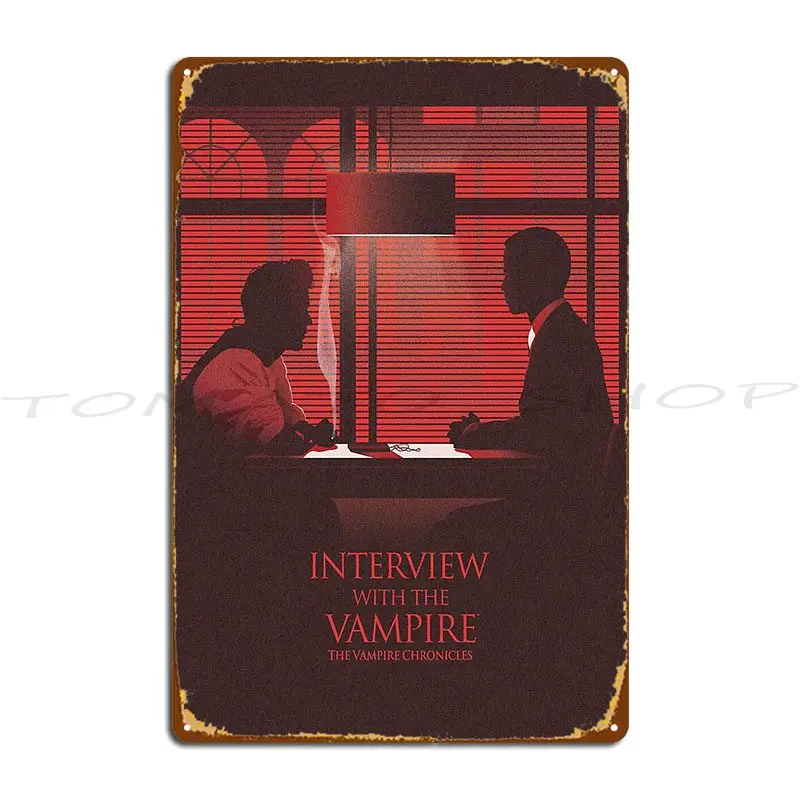 Interview With The Vampire 2x08 Poster Metal Sign Wall Pub Wall Plaque Design Wall Decor Printing  Tin Sign Poster
