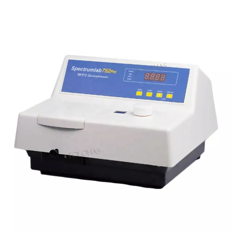 LHB752P Portable Laboratory Medical Spectrophotometric Equipment UV VIS Spectrophotometer