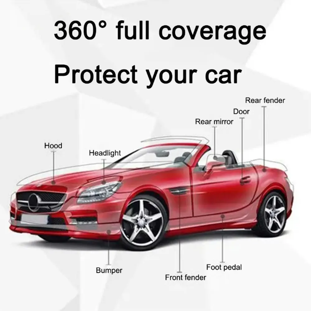 Rainroof Sunroof PPF Protection Film TPU High Quality Car Wrap Vinyl Air Free Bubbles Anti-yellowing/Anti-fouling/Anti-scratch