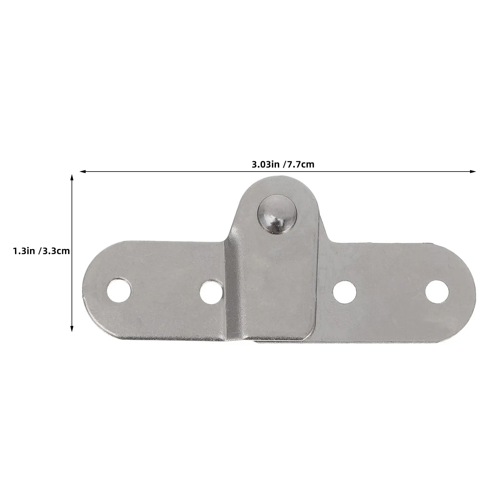 2Pcs Heavy Duty Folding Table Hinge 180 Degree Iron Folding Ladder Hinge Replacement Attic Ladder Repair Hardware