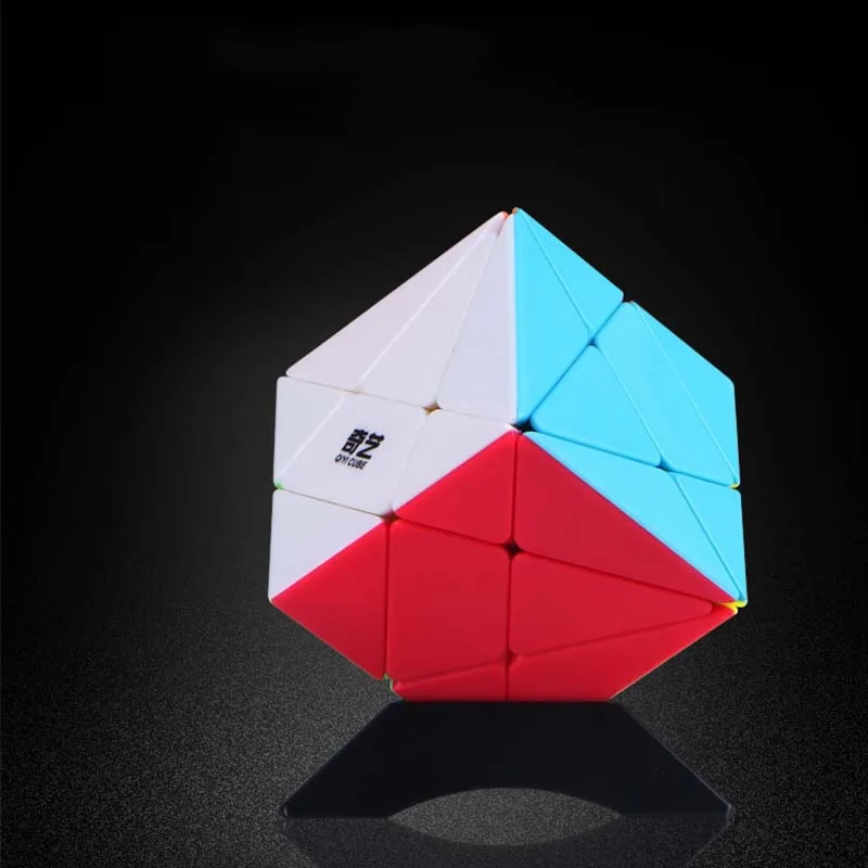Qiyi-Speed Magic Cube para crianças, brinquedo educativo, 8 estilos, Yileng, colorido, presente