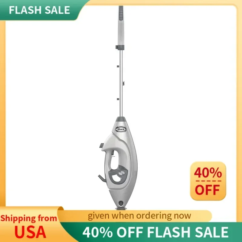 QWShark S3973D Lift-Away 2-in-1 Pro Steam Pocket Mop with Removable Handheld Steamer for Floors&Garment Steaming