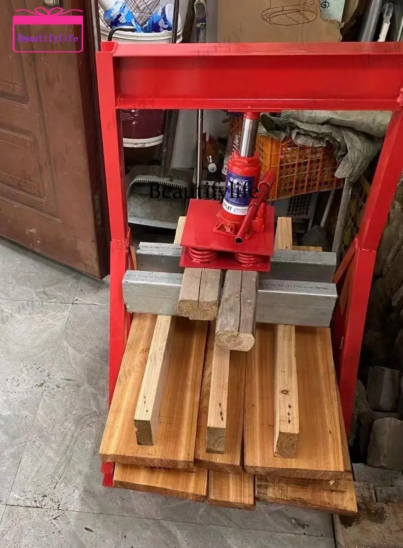 

A55 lmm manual hydraulic 10-ton jack bamboo shoot pressing artifact spring bamboo shoot pressing machine
