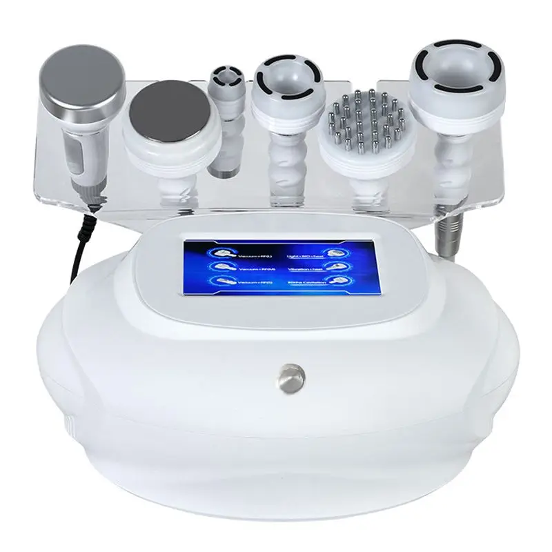 

6 In1 80K Ultrasonic Cavitation RF Vacuum Face Slimming Body Vacuum Suction Weight Loss Machine