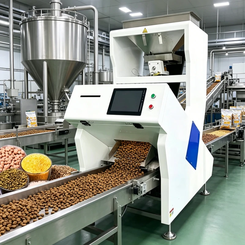 Color Sorter Machine Optical Rice Coffee Bean Mustard Seed Industrial Classifying Facility