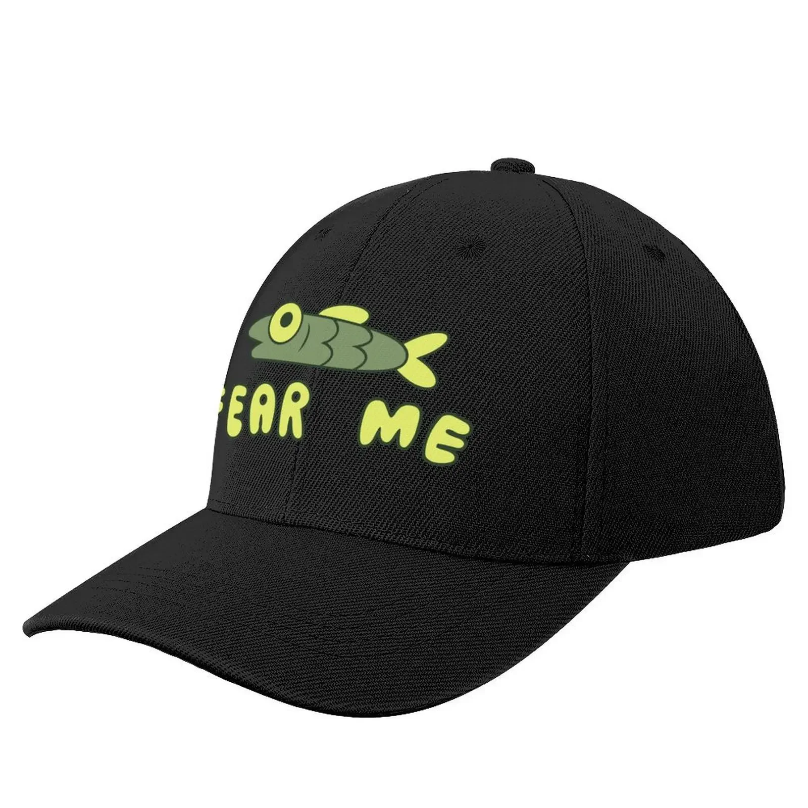 Fish Fear Me Amphibia Baseball Cap Fishing cap Golf Sunscreen dad hat Women Hats Men's