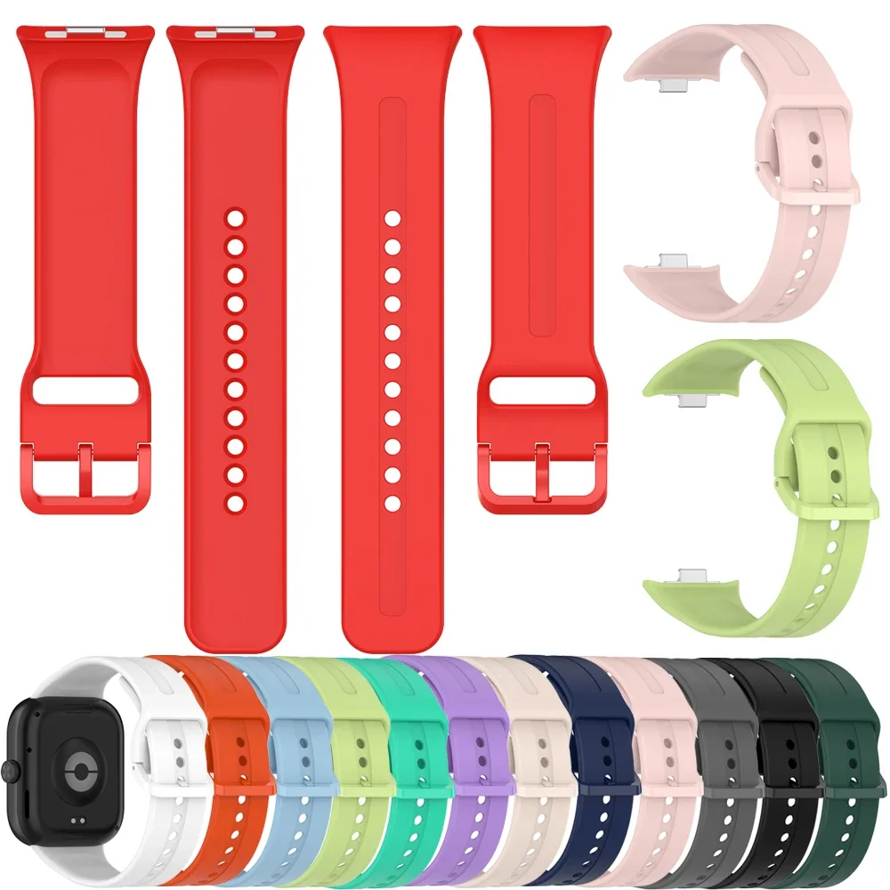 Cinturino in silicone morbido per Redmi Watch 5, cinturino per smartwatch, braccialetto da polso per Xiaomi Redmi Watch 5, cinturino da polso, correa.